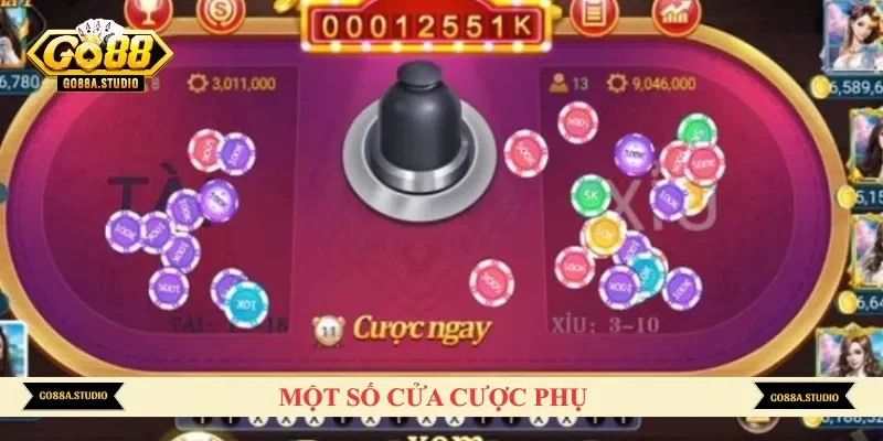 Một số cửa cược phụ
